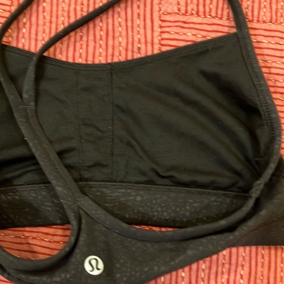 Lululemon Athletica Black Sports Bra Intimates size 6 - Picture 9 of 9